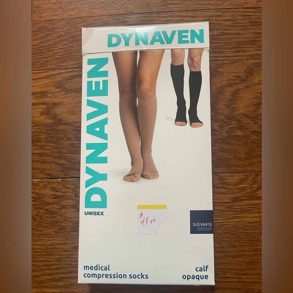 🆕 [Dynaven] Unisex Light Beige Medical Compression Socks 15-20 mmHG